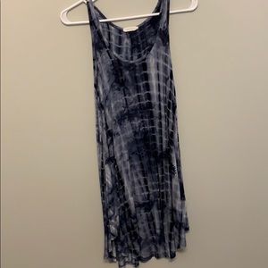 REBORN J Beachy tie dye blue dress